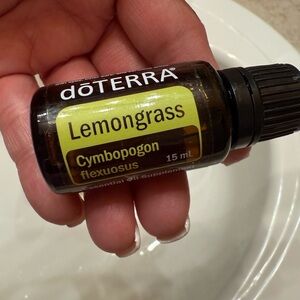 doTERRA Lemongrass Oil with Black Cap